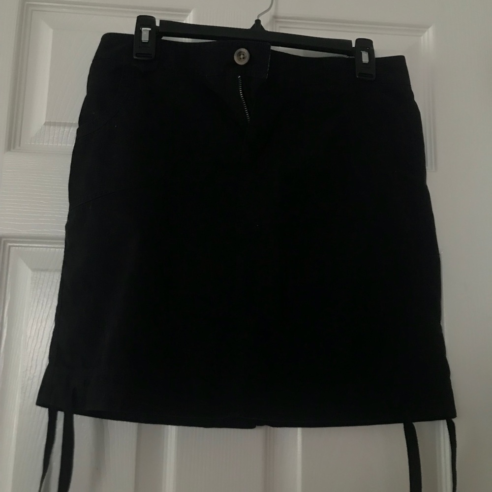Old Navy Black Jean Skirt